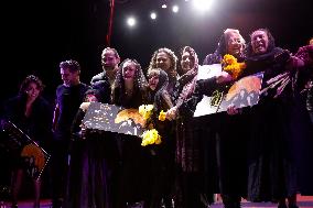 XVII National Contest Of Mourners “Lloronas” In San Juan Del Rio In Mexico