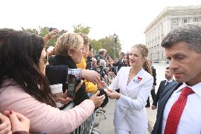 Princess Leonor Constitution Swearing-In Ceremony - Madrid