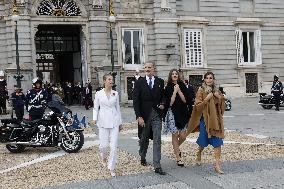 Princess Leonor Constitution Swearing-In Ceremony - Madrid