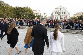 Princess Leonor Constitution Swearing-In Ceremony - Madrid