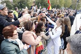 Princess Leonor Constitution Swearing-In Ceremony - Madrid