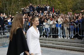 Princess Leonor Constitution Swearing-In Ceremony - Madrid