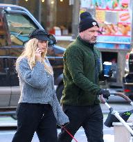 Liev Schreiber And Taylor Niesen Out - NYC