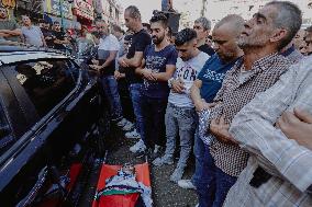 Funeral Of Muhammed Abdul Qader Kharaz Killed During Clashes With Israeli Forces - Nablus