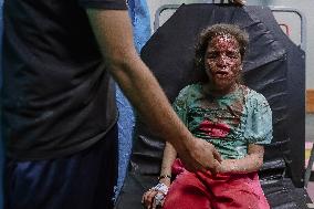 Palestinian Children Under Fire - Gaza