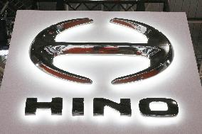 Hino Motors' signage and logo
