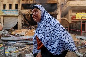Israeli Air Strikes Continue In Gaza