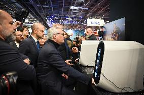 Bruno Le Maire Visits The Paris Games Week - Paris