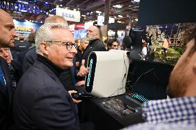 Bruno Le Maire Visits The Paris Games Week - Paris