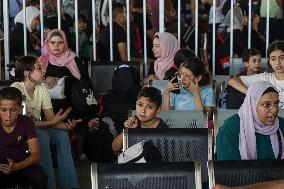 (FOCUS) MIDEAST-GAZA-RAFAH-PALESTINIAN-ISRAELI CONFLICT-BORDER CROSSING