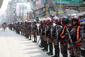 Garment Workers Take Part In A Protest - Dhaka
