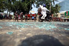 Garment Workers Take Part In A Protest - Dhaka