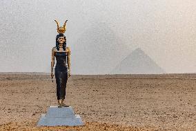 Forever Is Now Contemporary Art Exhibition At Giza Pyramids - Cairo