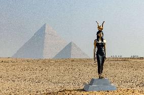 Forever Is Now Contemporary Art Exhibition At Giza Pyramids - Cairo