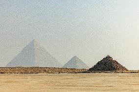Forever Is Now Contemporary Art Exhibition At Giza Pyramids - Cairo