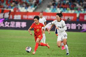 (SP)CHINA-XIAMEN-FOOTBALL-OLYMPIC ASIAN QUALIFYING-CHN VS KOR (CN)