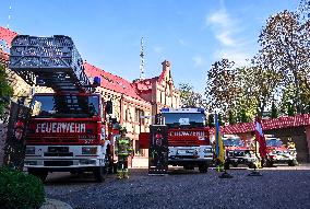 Austria hands over firefighting equipment to rescuers in Lviv Region