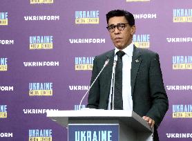 Briefing of Younous Omarjee in Kyiv