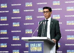 Briefing of Younous Omarjee in Kyiv