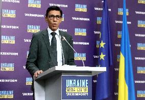 Briefing of Younous Omarjee in Kyiv