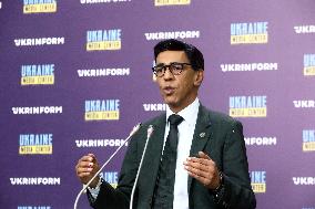 Briefing of Younous Omarjee in Kyiv