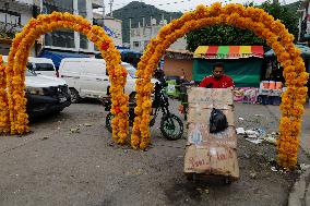 Xantolo, The Day Of The Dead Festival In The Huasteca Potosina, Mexico