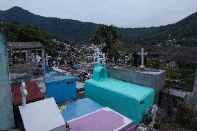 Xantolo, The Day Of The Dead Festival In The Huasteca Potosina, Mexico