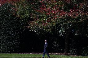 President Biden Boards Marine One - DC