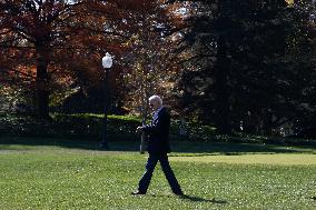 President Biden Boards Marine One - DC