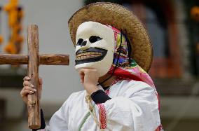 Xantolo, The Day Of The Dead Festival In The Huasteca Potosina, Mexico