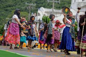 Xantolo, The Day Of The Dead Festival In The Huasteca Potosina, Mexico