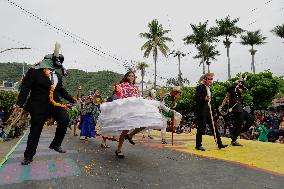 Xantolo, The Day Of The Dead Festival In The Huasteca Potosina, Mexico