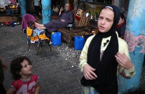 Displaced People In Gaza Strip