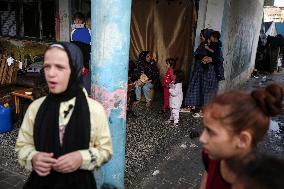 Displaced People In Gaza Strip