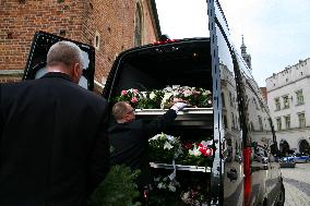 Wanda Poltawska's Funeral In Krakow