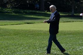 President Biden Hold A White House Departure