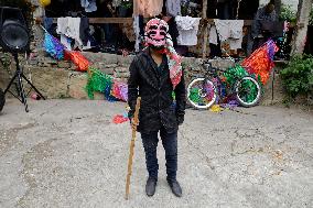 Xantolo, The Day Of The Dead Festival In The Huasteca Potosina, Mexico