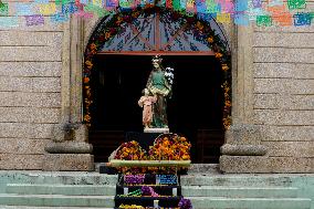 Xantolo, The Day Of The Dead Festival In The Huasteca Potosina, Mexico