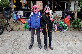 Xantolo, The Day Of The Dead Festival In The Huasteca Potosina, Mexico