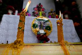 Xantolo, The Day Of The Dead Festival In The Huasteca Potosina, Mexico