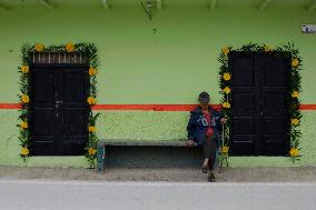 Xantolo, The Day Of The Dead Festival In The Huasteca Potosina, Mexico