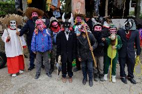 Xantolo, The Day Of The Dead Festival In The Huasteca Potosina, Mexico