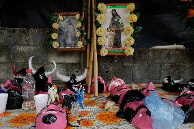 Xantolo, The Day Of The Dead Festival In The Huasteca Potosina, Mexico