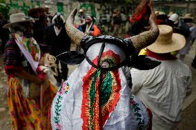 Xantolo, The Day Of The Dead Festival In The Huasteca Potosina, Mexico