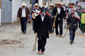 Xantolo, The Day Of The Dead Festival In The Huasteca Potosina, Mexico
