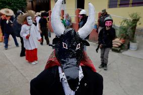 Xantolo, The Day Of The Dead Festival In The Huasteca Potosina, Mexico