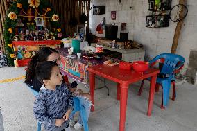 Xantolo, The Day Of The Dead Festival In The Huasteca Potosina, Mexico