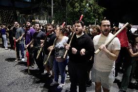 Antifascist Rally In Neo Herakleion