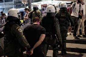 Antifascist Rally In Neo Herakleion