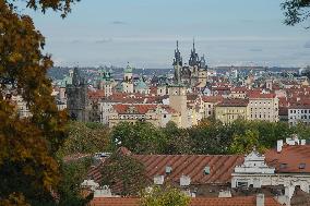 CZECH REPUBLIC-PRAGUE-AUTUMN-SCENERY